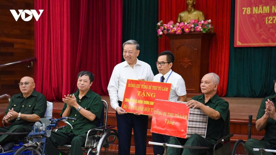Comprehensive support policies needed for war invalids, national contributors
